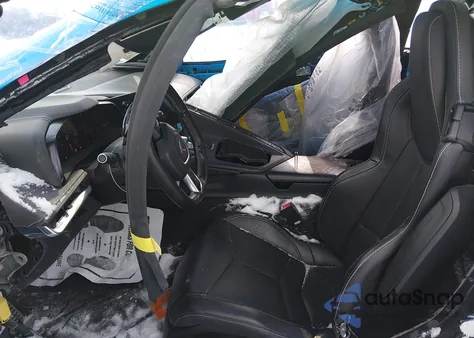 2021 Chevrolet Corvette Stingray Rwd 1Lt из США, поврежденный, VIN 1G1YA2D42M5118948